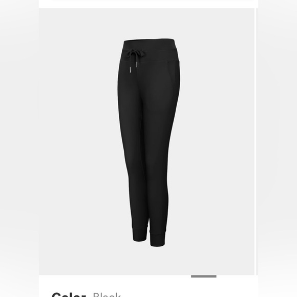 Halara Black 4-Way Stretch Breathable Jogger Pants Women's XS - Picture 8 of 8